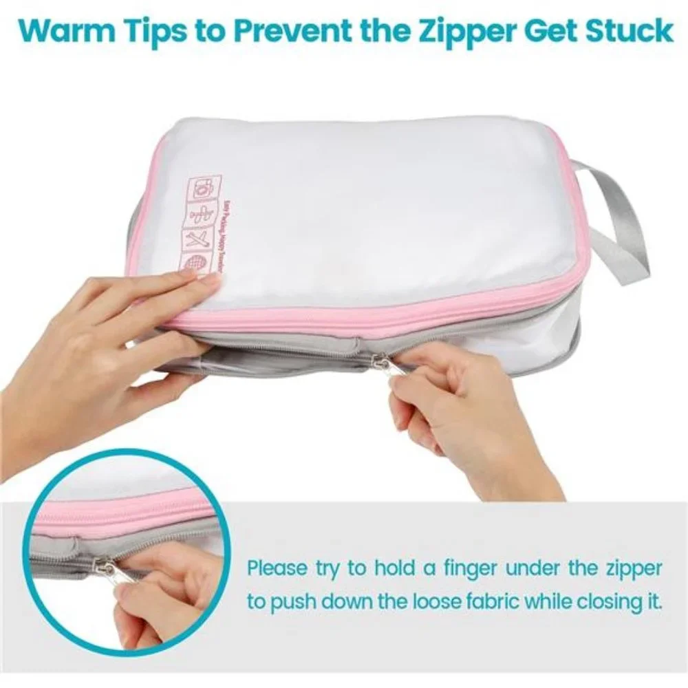 Compression Packing Cubes for Travel, Travel Bags Luggage Organizers Travel